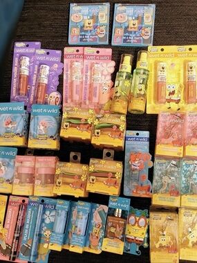 Wet n Wild SpongeBob Makeup Tools Collection Large Bundle